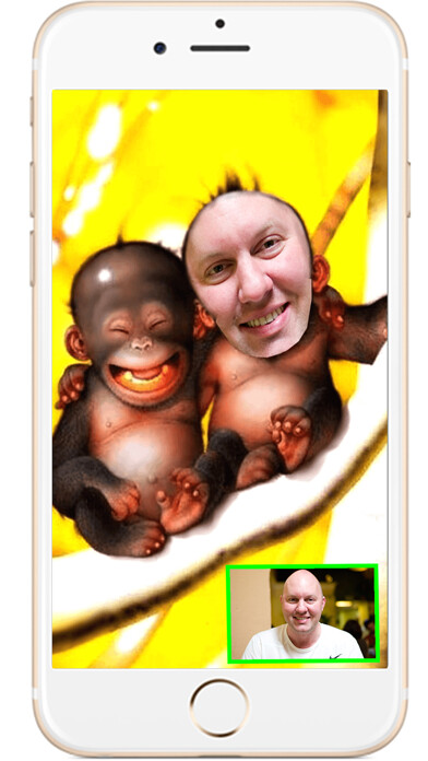 Emulate iPhone app Make your Look Like top celebrity and superheroes and Macho man for fun using MyAndroid