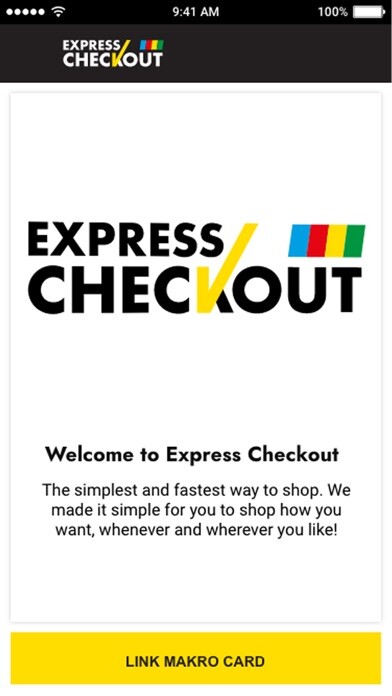 Emulate iPhone app Makro Express using MyAndroid