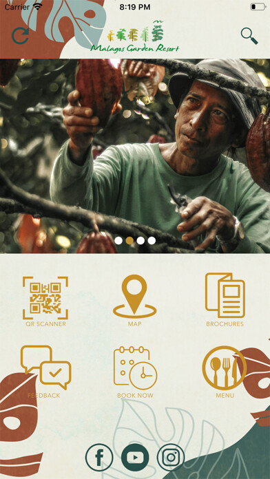 Emulate iPhone app Malagos App using MyAndroid