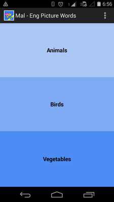 Emulate Android APK Malayalam-English PictureWords