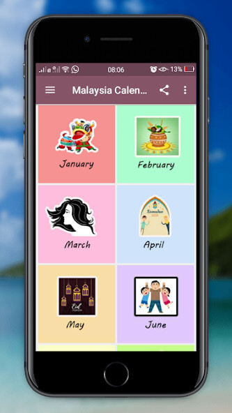 Run android online APK Malaysia Calendar 2020 from MyAndroid or emulate Malaysia Calendar 2020 using MyAndroid