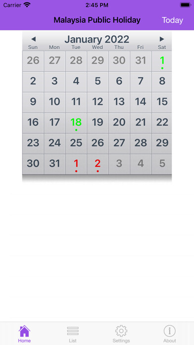 Emulate iPhone app Malaysia Public Holidays using MyAndroid Emulate iPhone app Malaysia Public Holidays using MyAndroid