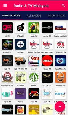 Emulate Android APK Malaysia Radio TV streaming online