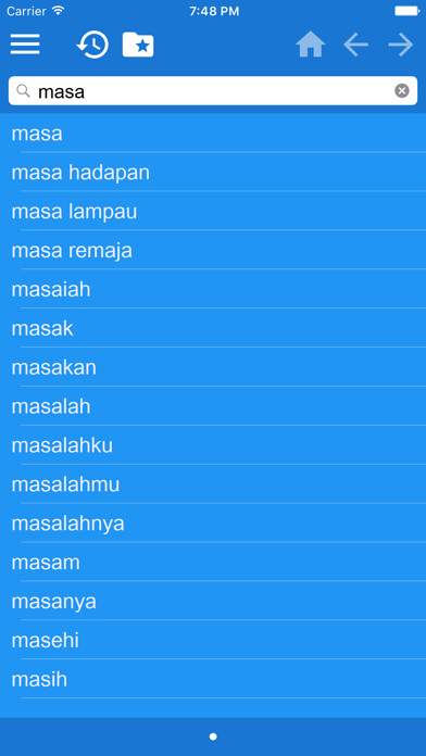 Emulate iPhone app Malay Thai dictionary using MyAndroid Emulate iPhone app Malay Thai dictionary using MyAndroid