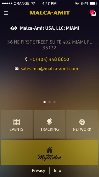 Emulate iPhone app Malca-Amit using MyAndroid