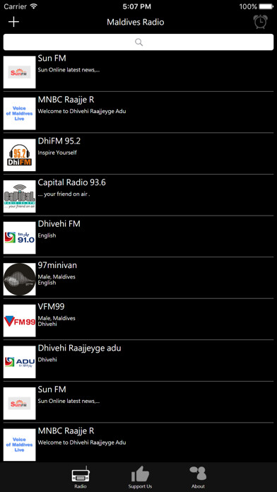 Emulate iPhone app Maldives Radio using MyAndroid Emulate iPhone app Maldives Radio using MyAndroid
