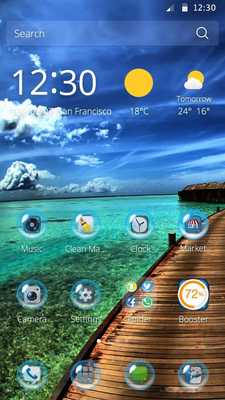 Emulate Android APK Maldives Theme Emulate Android APK Maldives Theme