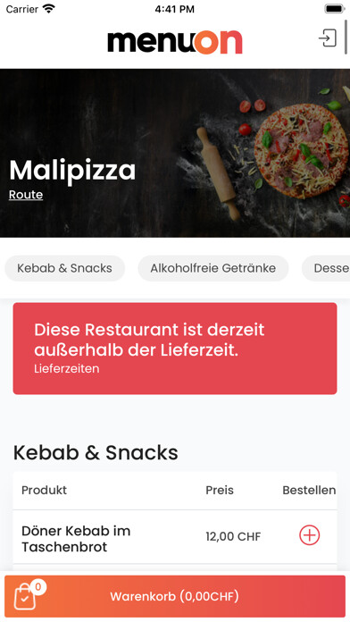 Emulate iPhone app Mali Pizza using MyAndroid Emulate iPhone app Mali Pizza using MyAndroid