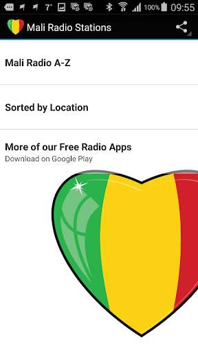 Emulate Android APK Mali Radio Music  News