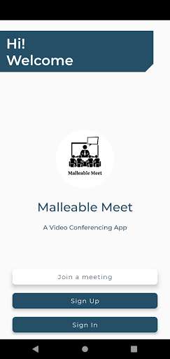Run android online APK Malleable Meet - A Secure Video Conferencing App from MyAndroid or emulate Malleable Meet - A Secure Video Conferencing App using MyAndroid