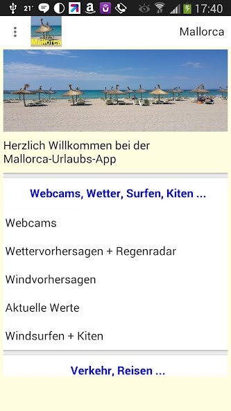 Run android online APK Mallorca App für den Urlaub from MyAndroid or emulate Mallorca App für den Urlaub using MyAndroid Run android online APK Mallorca App für den Urlaub from MyAndroid or emulate Mallorca App für den Urlaub using MyAndroid