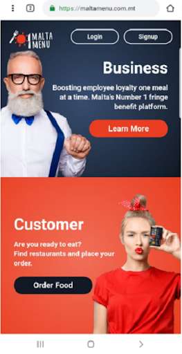 Run android online APK Malta Menu App from MyAndroid or emulate Malta Menu App using MyAndroid