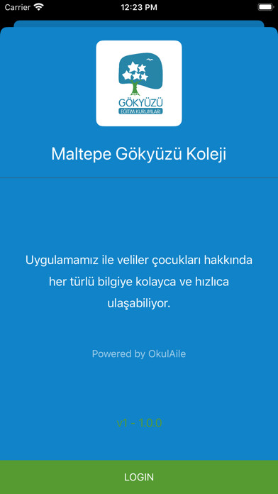 Emulate iPhone app Maltepe Gökyüzü Koleji using MyAndroid Emulate iPhone app Maltepe Gökyüzü Koleji using MyAndroid
