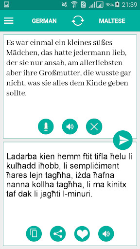 Run android online APK Maltese German Translator from MyAndroid or emulate Maltese German Translator using MyAndroid