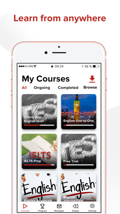 Emulate iPhone app Malvern Online Academy using MyAndroid Emulate iPhone app Malvern Online Academy using MyAndroid