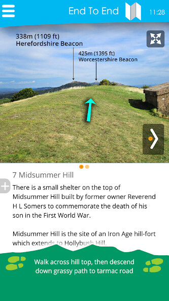 Emulate iPhone app MalvernsWalks using MyAndroid Emulate iPhone app MalvernsWalks using MyAndroid