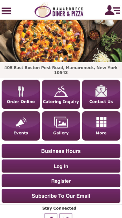 Emulate iPhone app Mamaroneck Diner and Pizza using MyAndroid Emulate iPhone app Mamaroneck Diner and Pizza using MyAndroid