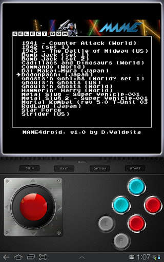 Run android online APK MAME4droid (0.37b5) from MyAndroid or emulate MAME4droid (0.37b5) using MyAndroid