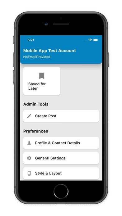 Emulate iPhone app Mammoth Connect using MyAndroid