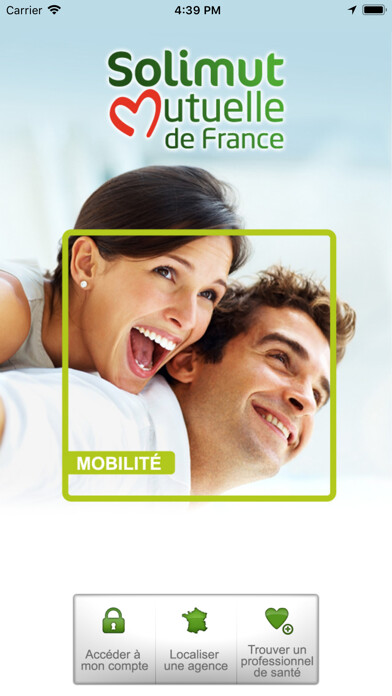 Emulate iPhone app Ma mutuelle et moi using MyAndroid
