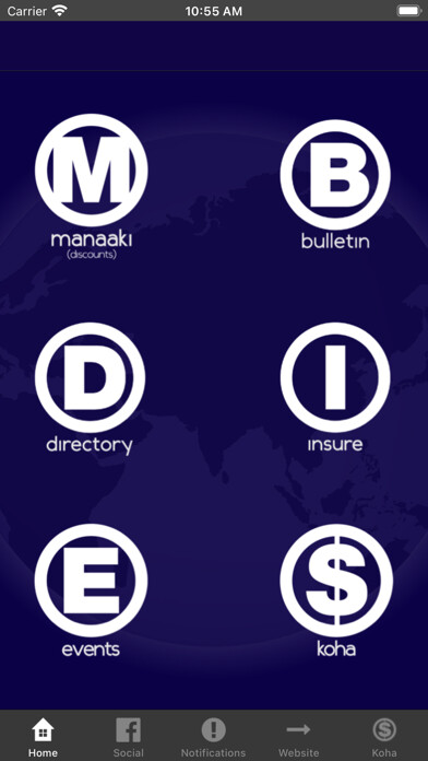 Emulate iPhone app Manaaki4Missions using MyAndroid