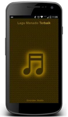 Emulate Android APK Manado Love Songs