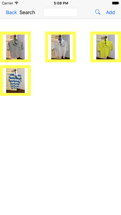 Emulate iPhone app Manage Attire Dress Wardrobe using MyAndroid Emulate iPhone app Manage Attire Dress Wardrobe using MyAndroid