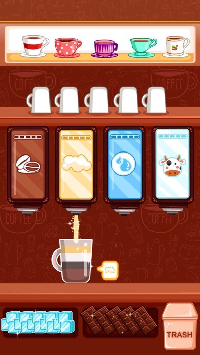 Emulate iPhone app manage coffee shop - cooking game for kids using MyAndroid Emulate iPhone app manage coffee shop - cooking game for kids using MyAndroid