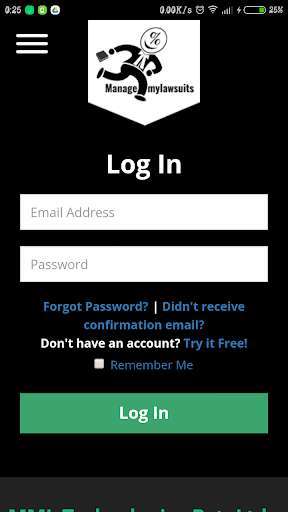 Run android online APK Manage My Lawsuits from MyAndroid or emulate Manage My Lawsuits using MyAndroid