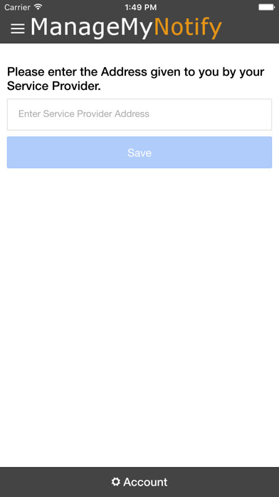Emulate iPhone app ManageMyNotify using MyAndroid Emulate iPhone app ManageMyNotify using MyAndroid