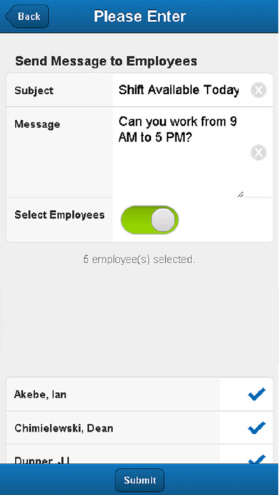 Emulate iPhone app Manager Mobile using MyAndroid