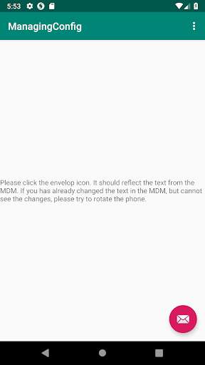 Run android online APK Managing Configuration Test from MyAndroid or emulate Managing Configuration Test using MyAndroid