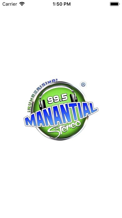 Emulate iPhone app Manantial Stereo using MyAndroid