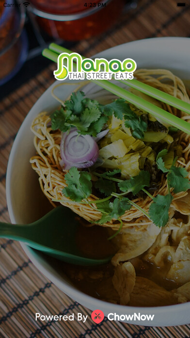 Emulate iPhone app Manao Thai Street Eats using MyAndroid Emulate iPhone app Manao Thai Street Eats using MyAndroid