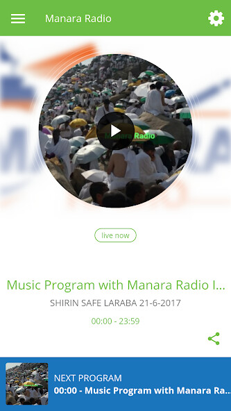 Emulate Android APK Manara Radio