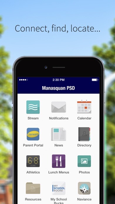 Emulate iPhone app Manasquan PSD using MyAndroid