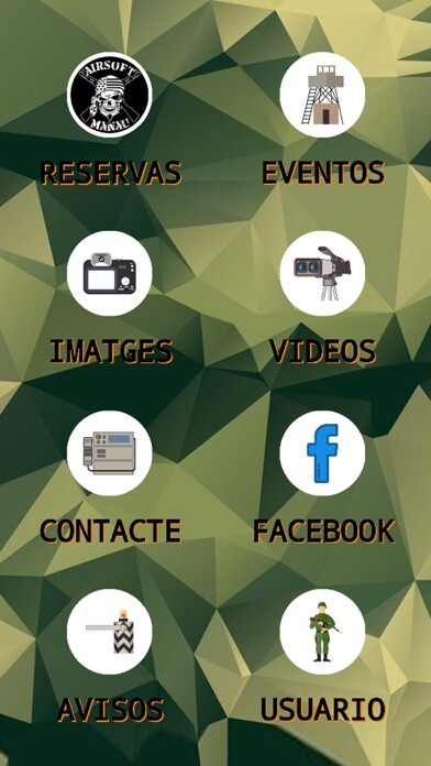 Emulate iPhone app Manau Airsoft using MyAndroid