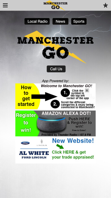 Emulate iPhone app Manchester GO using MyAndroid Emulate iPhone app Manchester GO using MyAndroid