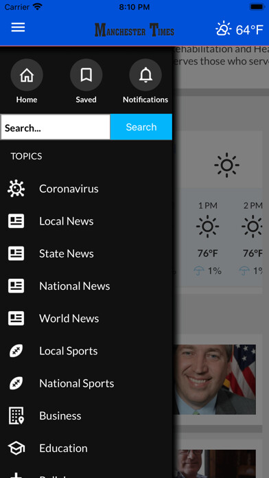Emulate iPhone app Manchester Times using MyAndroid Emulate iPhone app Manchester Times using MyAndroid