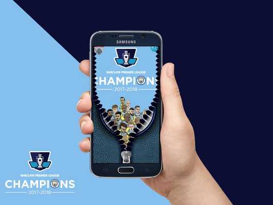 Emulate Android APK ManCity Champions 2018 Lock Screen Zipper Emulate Android APK ManCity Champions 2018 Lock Screen Zipper