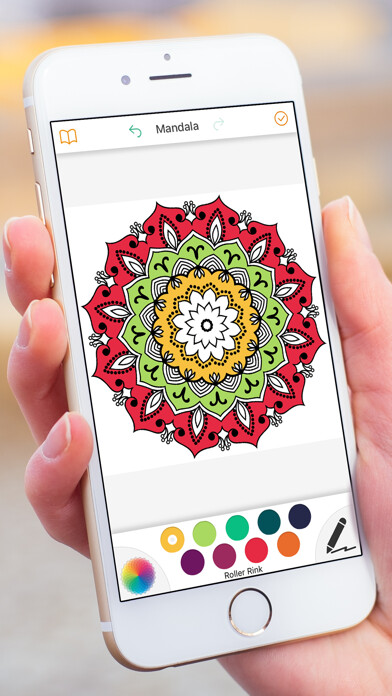 Emulate iPhone app Mandala Coloring Book 4 Adults using MyAndroid Emulate iPhone app Mandala Coloring Book 4 Adults using MyAndroid