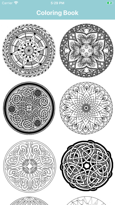 Emulate iPhone app Mandala Coloring Book for Me using MyAndroid Emulate iPhone app Mandala Coloring Book for Me using MyAndroid