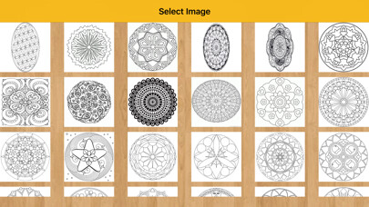 Emulate iPhone app Mandala Coloring Book - Pages using MyAndroid