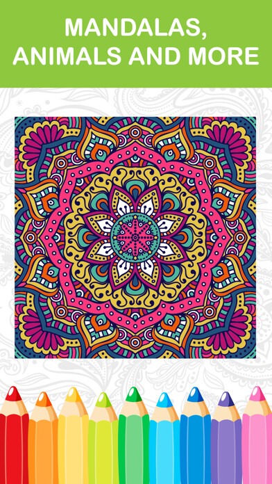 Emulate iPhone app Mandala Coloring Books - Colors Therapy Free Stress Relieving Pages And Share For Adults using MyAndroid Emulate iPhone app Mandala Coloring Books - Colors Therapy Free Stress Relieving Pages And Share For Adults using MyAndroid