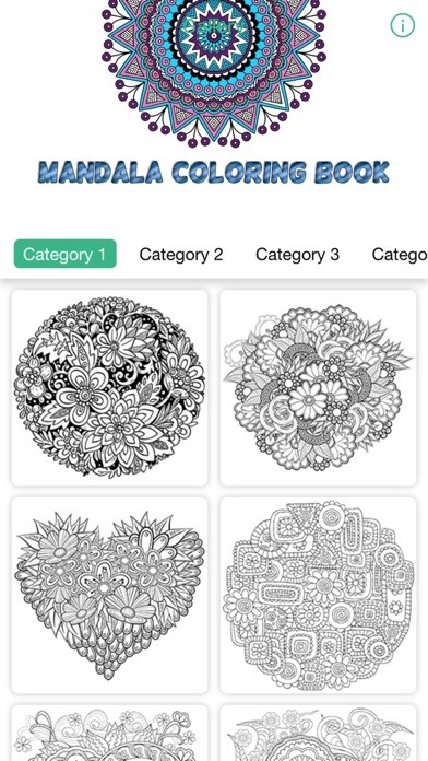 Emulate iPhone app mandala coloring book therapy games for adults using MyAndroid Emulate iPhone app mandala coloring book therapy games for adults using MyAndroid