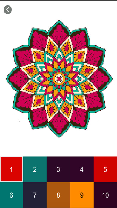 Emulate iPhone app Mandala Pixel Art Coloring using MyAndroid Emulate iPhone app Mandala Pixel Art Coloring using MyAndroid