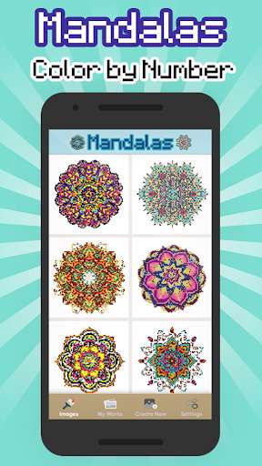 Run android online APK Mandalas color by number - Mandala pixel art from MyAndroid or emulate Mandalas color by number - Mandala pixel art using MyAndroid