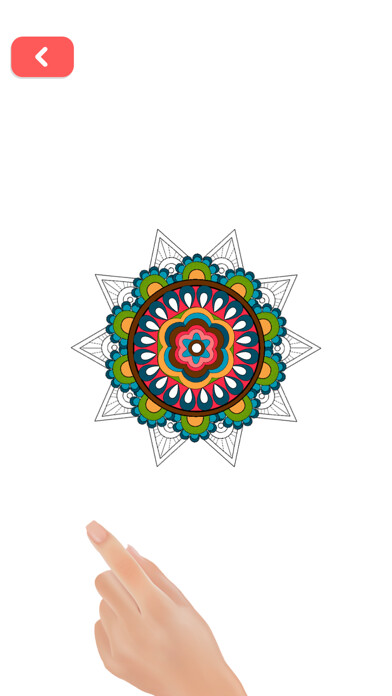 Emulate iPhone app Mandalas! using MyAndroid