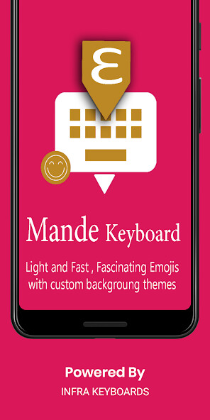 Run android online APK Mande English Keyboard : Infra Keyboard from MyAndroid or emulate Mande English Keyboard : Infra Keyboard using MyAndroid