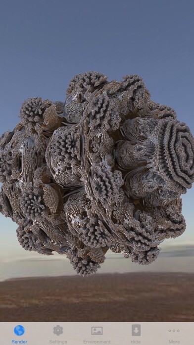 Emulate iPhone app Mandelbulb Raytracer using MyAndroid Emulate iPhone app Mandelbulb Raytracer using MyAndroid